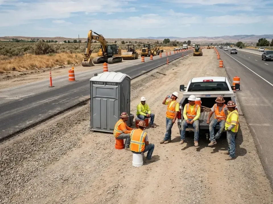 highway-road-construction-crew-007 — frequently asked questions, Porta Potty and Restroom Rentals in Amesti, CA